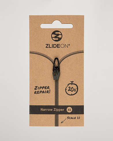 Herren | Reparatur | ZlideOn | Narrow Zipper Black XS
