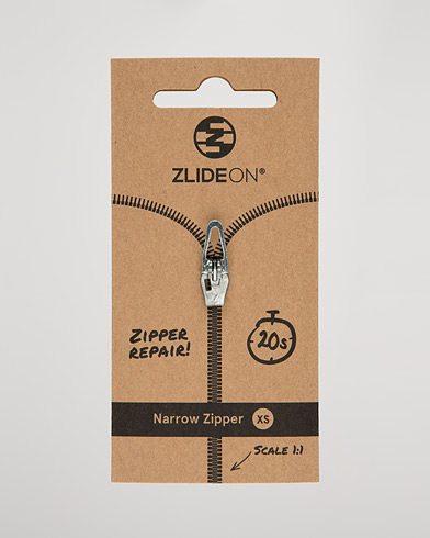 Herren | Reparatur | ZlideOn | Narrow Zipper Silver XS