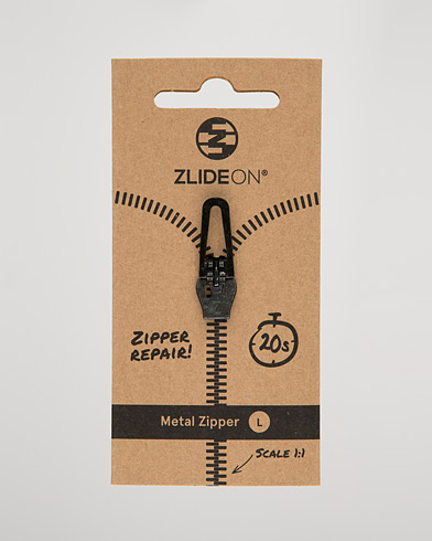 Herren | Reparatur | ZlideOn | Normal Metal Zipper Black L