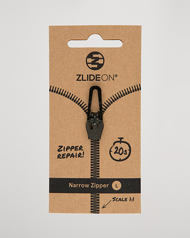 Herren | Reparatur | ZlideOn | Narrow Zipper Black L