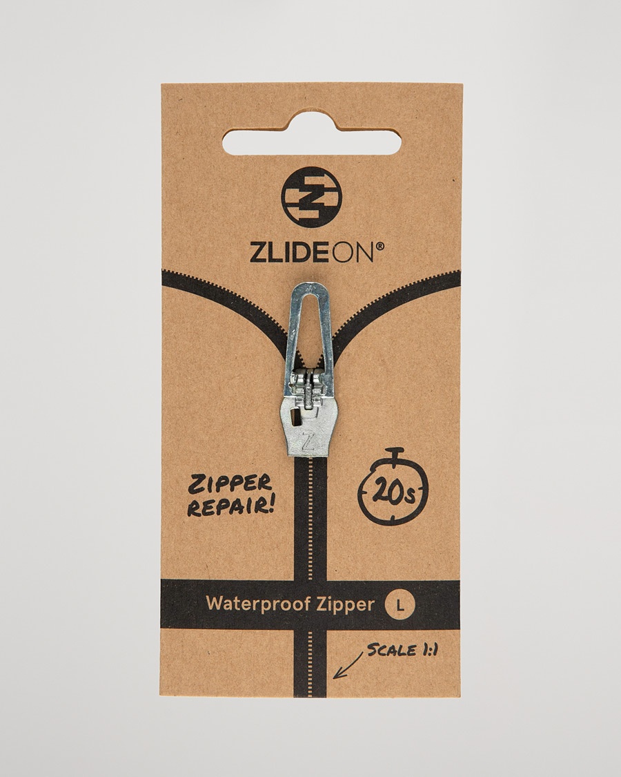 ZlideOn Waterproof Zipper Silver L – Silber