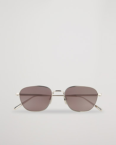 Herren | Gebogene Sonnenbrillen | CHIMI | Polygon Sunglasses Silver/Grey