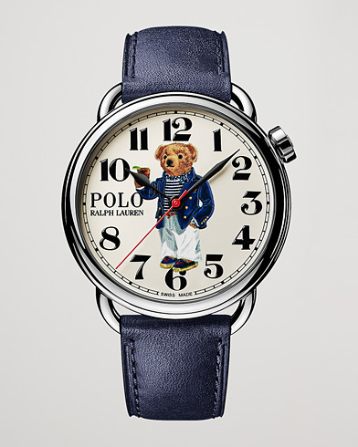 Herren | Uhren | Polo Ralph Lauren | 42mm Automatic Riviera Bear White Dial 