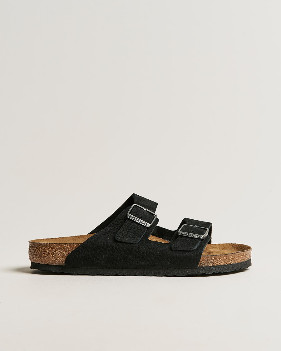 BIRKENSTOCK Arizona Classic Footbed Desert Black Nubuck – Schwarz