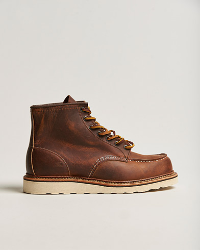 Herren | Schnürboots | Red Wing Shoes | Moc Toe Boot Copper Rough/Tough Leather