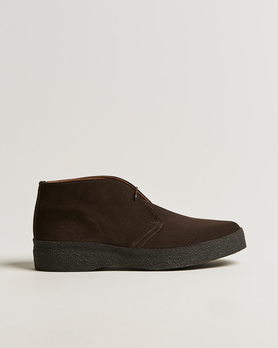 Sanders Sam Chukka Boot Pinner Suede – Braun