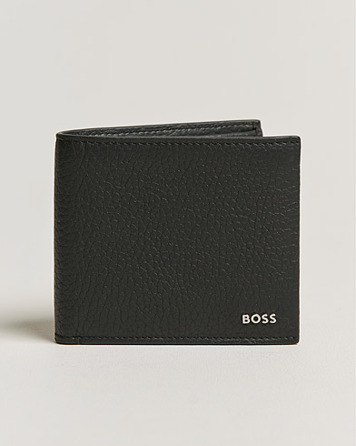 Herren | Normale Geldbörsen | BOSS BLACK | Crosstown Leather Wallet Black