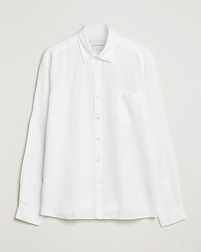 Herren | The Classics of Tomorrow | A Day's March | Daintree Tencel Shirt White