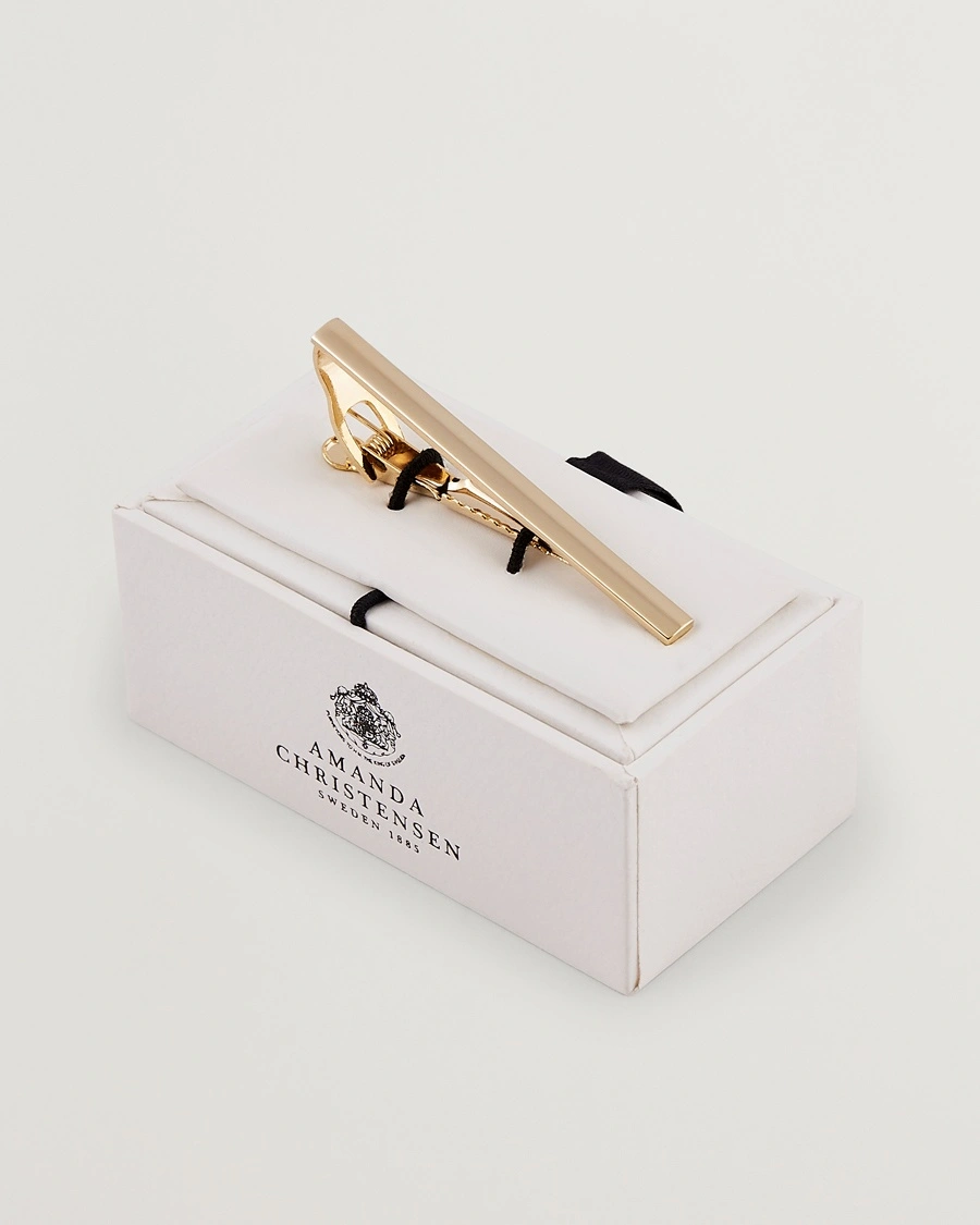 Amanda Christensen Tie Clip Gold – Gold