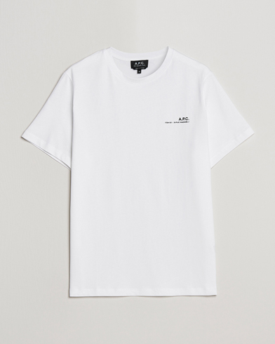 Herren | Kurzarm T-Shirt | A.P.C. | Item T-Shirt White