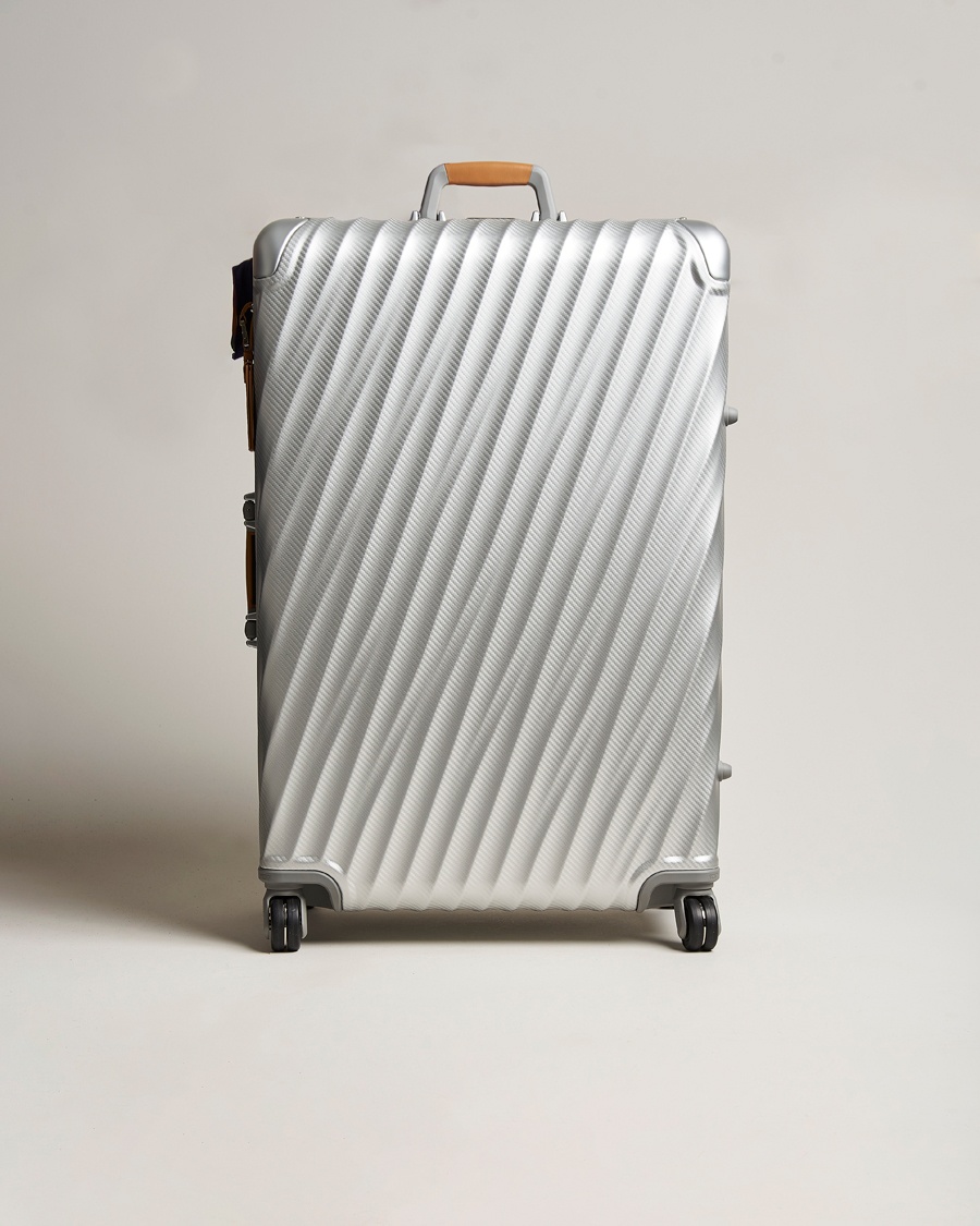 TUMI Extended Trip Aluminum Packing Case Texture Silver – Silber