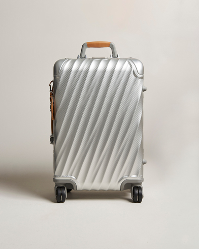 Herren | Reisetaschen | TUMI | International Carry-on Aluminum Trolley Texture Silver