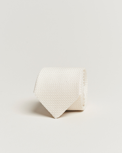 Herren |  | Amanda Christensen | Silk Grenadine 8 cm Tie White