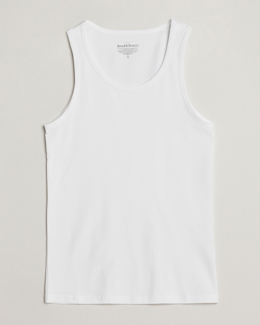 Bread & Boxers 2-Pack Tank Top White – Weiß