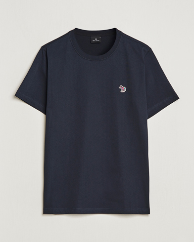 Herren | PS Paul Smith | PS Paul Smith | Organic Cotton Zebra T-Shirt Navy