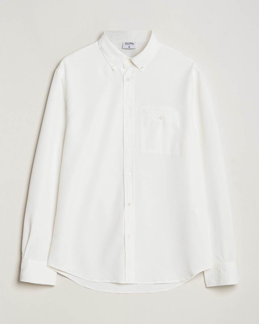 Filippa K Zachary Lyocell Shirt White – Weiß
