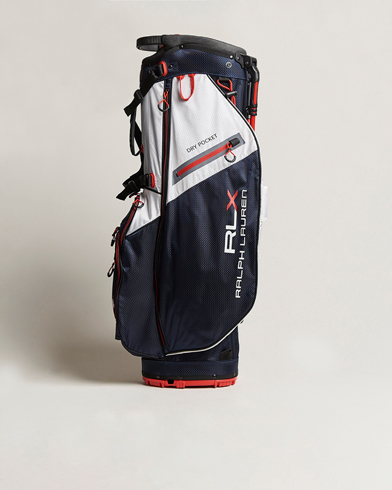 Herren | Sport | RLX Ralph Lauren | Stand Golf Bag White/Navy