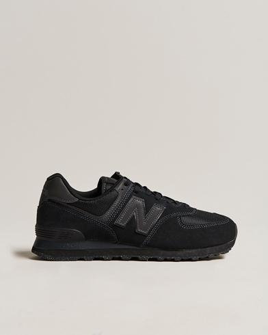 Herren | Wildlederschuhe | New Balance | 574 Sneakers Full Black