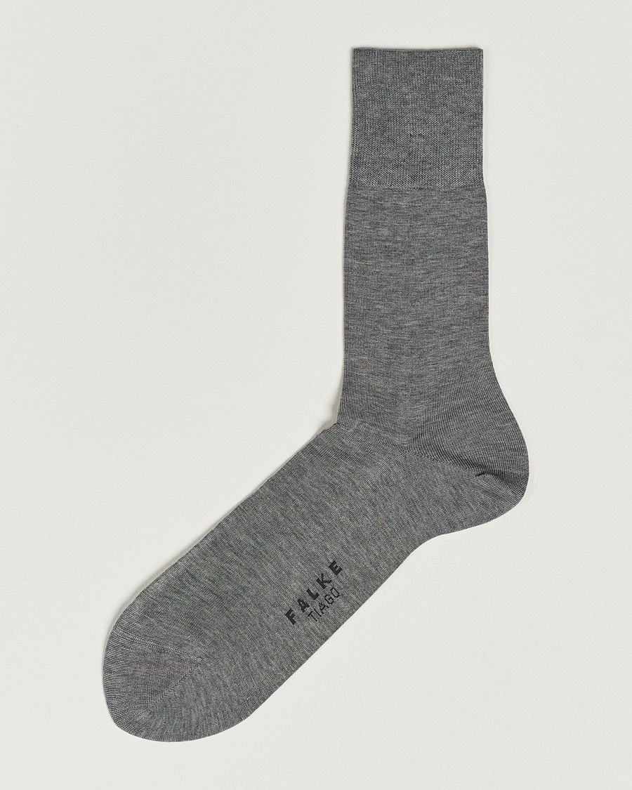 Falke Tiago Socks Light Grey Melange – Grau