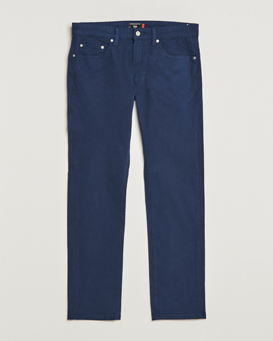 Herren | 5-Pocket-Hosen | Dockers | 5-Pocket Cotton Stretch Trousers Navy Blazer