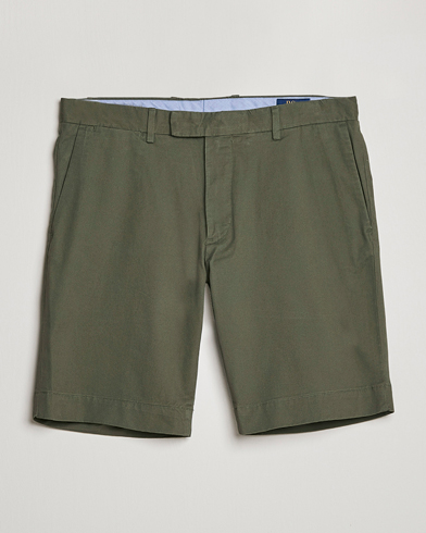 Herren | Chinoshorts | Polo Ralph Lauren | Tailored Slim Fit Shorts Fossil Green