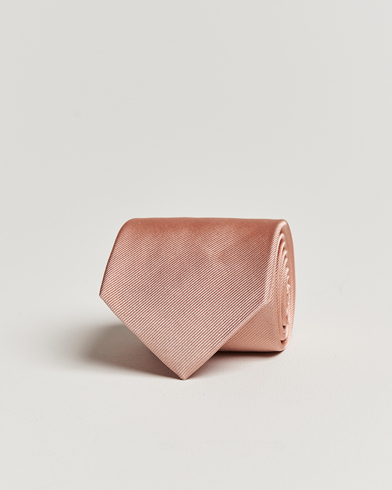 Herren | Krawatten | Amanda Christensen | Plain Classic Tie 8 cm Powder Pink