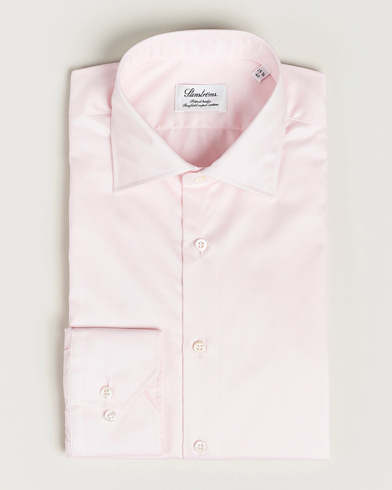 Herren |  | Stenströms | Fitted Body Cut Away Shirt Pink