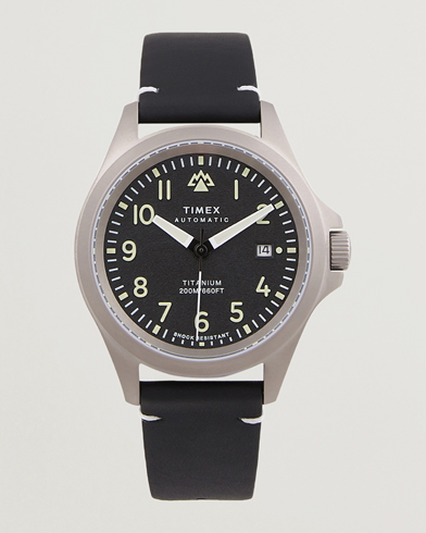 Herren | Uhren | Timex | Expedition North Automatic Titanium 41mm Black Dial
