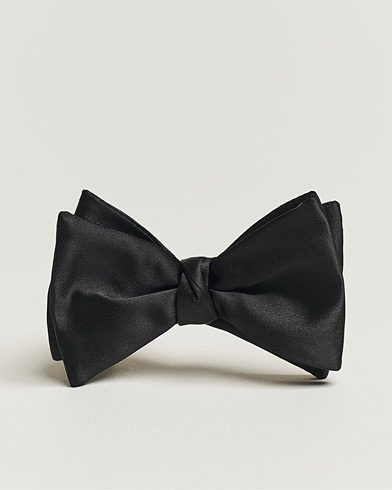 Herren | Fliegen | Eton | Self-Tie Silk Bow Tie Black