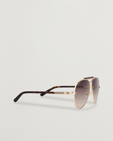 Herren | Pilotenbrillen | Gucci | GG1287S Sunglasses Havana/Gold