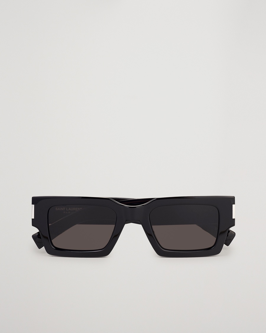 Saint Laurent SL 572 Sunglasses Black/Crystal – Schwarz