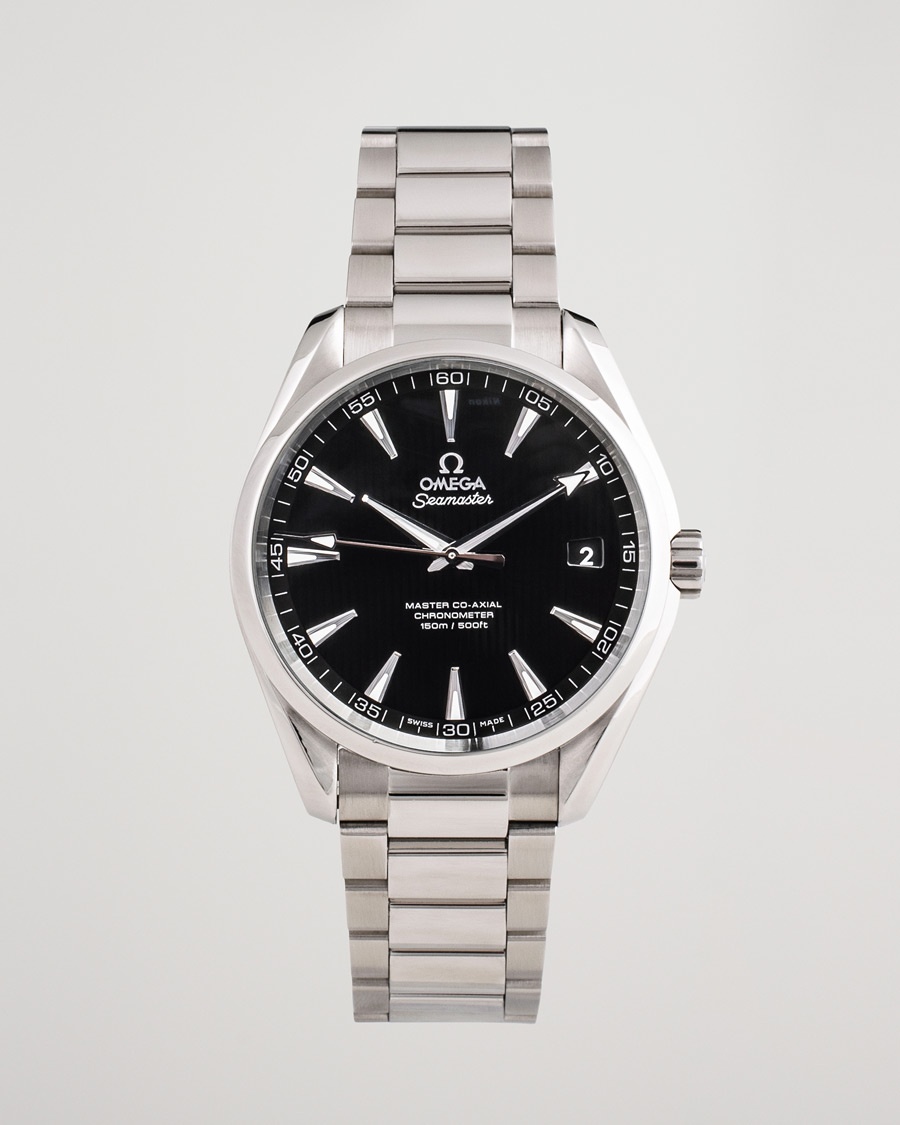 Omega Pre-Owned Seamaster Aqua Terra 231.10.42.21.01.003 Steel Black