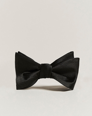 Herren | Black Tie | Oscar Jacobson | Bow Tie, Self Tie Black