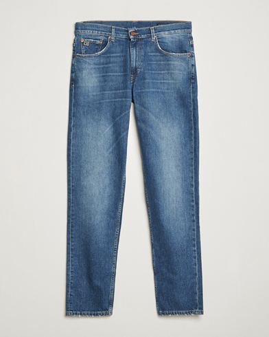 Herren |  | Oscar Jacobson | Johan Cotton Stretch Jeans Vintage Wash