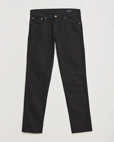 Herren | Schwartze Jeans | Oscar Jacobson | Albert Cotton Stretch Jeans Black