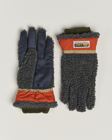 Herren |  | Elmer by Swany | Sota Wool Teddy Gloves Khaki
