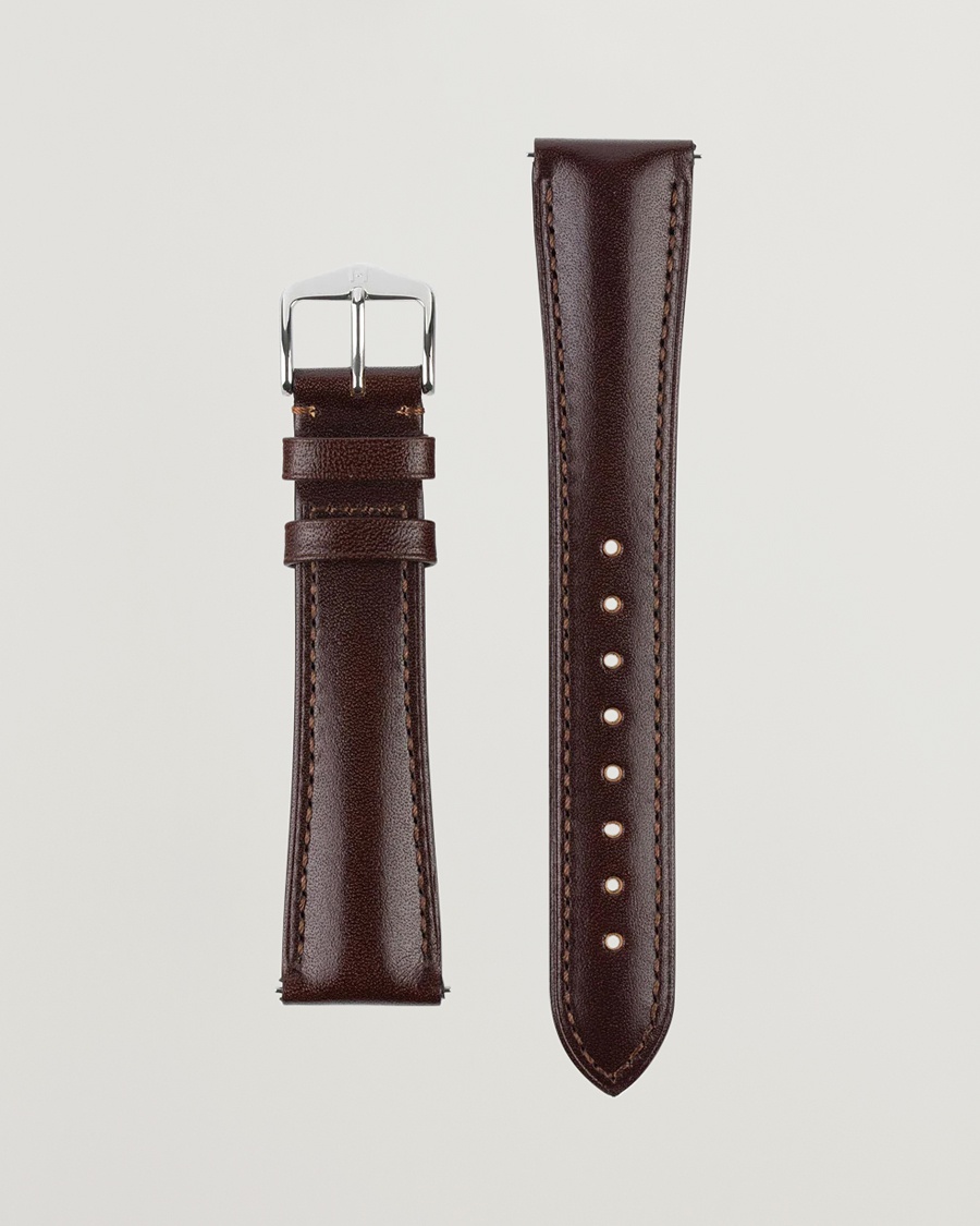HIRSCH Siena Tuscan Leather Watch Strap Brown – Braun