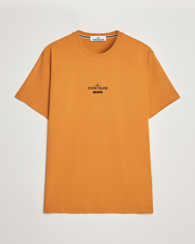 Herren | Stone Island | Stone Island | Garment Dyed Archivio T-Shirt Rust
