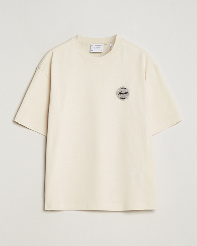 Herren | Sale | Axel Arigato | Dunk Crew Neck T-Shirt Pale Beige