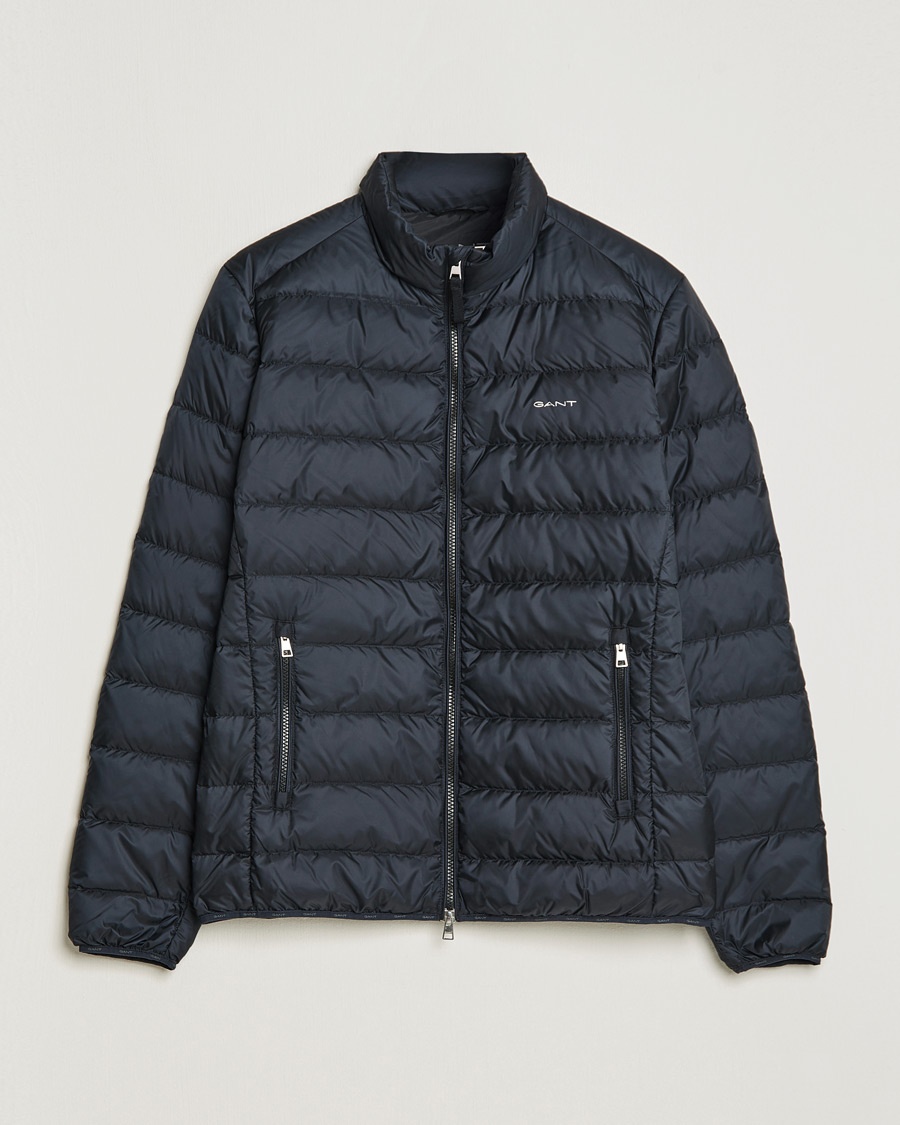 Gant The Light Down Jacket Black – Schwarz