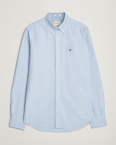 Herren | Oxfordhemden | GANT | Slim Fit Oxford Shirt Light Blue