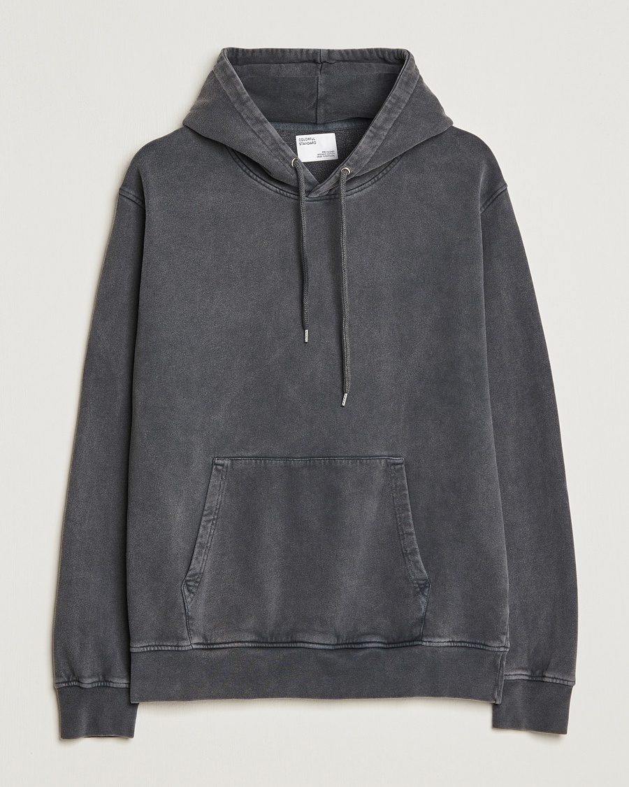 Colorful Standard Classic Organic Hood Faded Black – Schwarz
