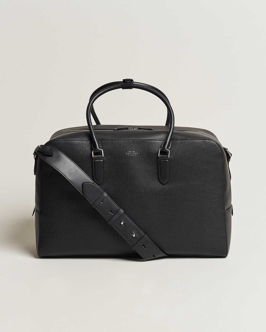Smythson SmythsonLudlow Soft Travel BagBlack – Schwarz
