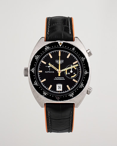 Gebraucht | Pre-Owned & Vintage Watches | Heuer Pre-Owned | Autavia 15630 MH Orange Boy Steel Black