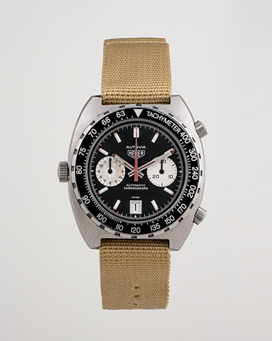 Gebraucht | Pre-Owned & Vintage Watches | Heuer Pre-Owned | Autavia 11063 'Viceroy' Tachymeter Steel Black