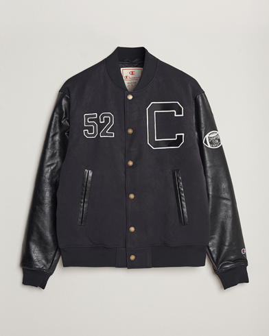 Herren | 60% sale | Champion | Archive Varsity Bomber Jacket Black Beauty