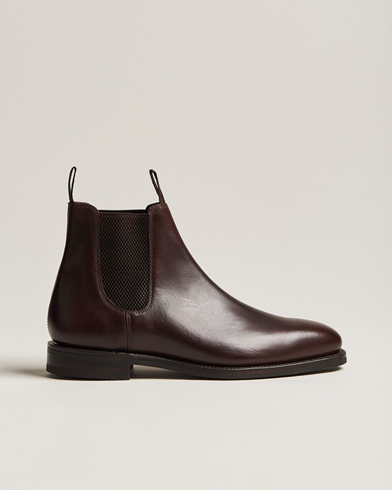 Herren | Boots | Loake 1880 | Emsworth Chelsea Boot Dark Brown Leather