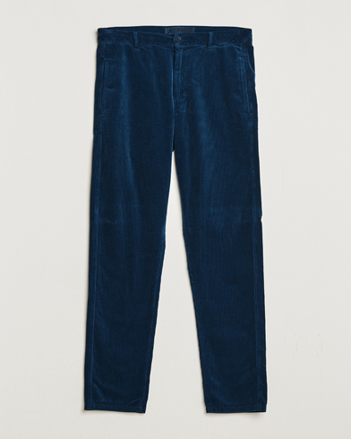 Herren | 40% sale | Aspesi | Drawstring Corduroy Trousers Navy