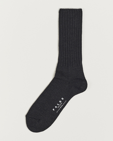 Herren |  | Falke | Nelson Wool Boot Sock Anthracite Melange