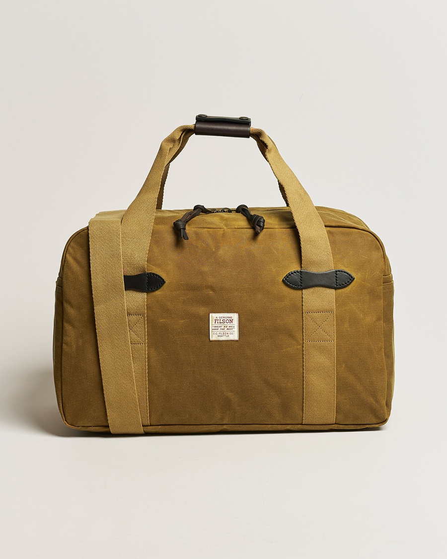 Filson Tin Cloth Medium Duffle Dark Tan – Beige